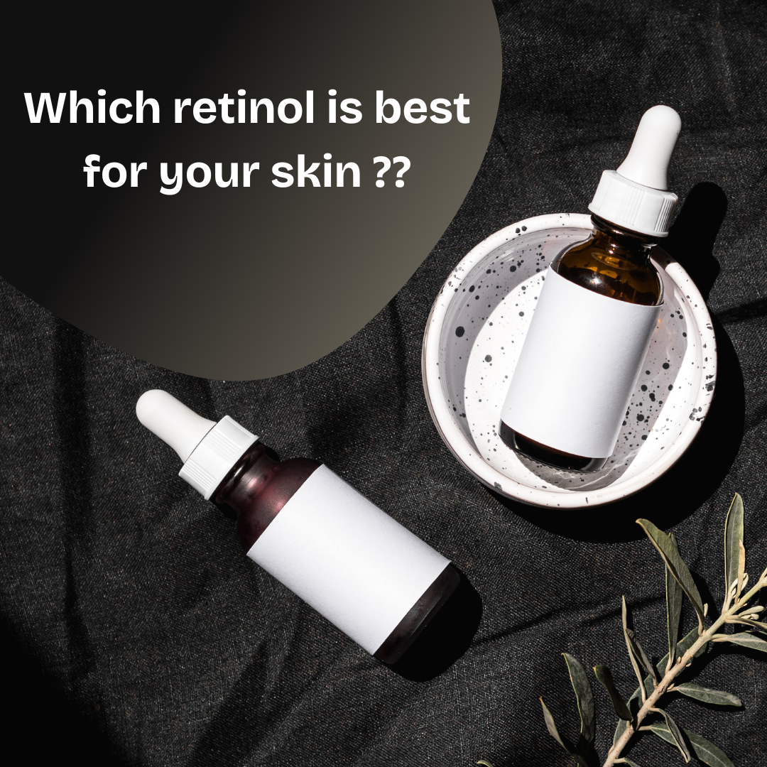 Dark Black Natural Serum Skincare For Instagram Post